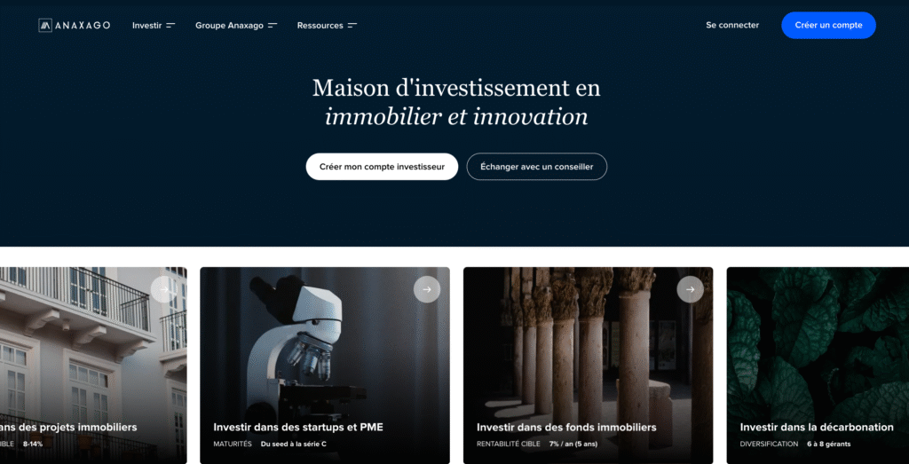 site officiel anaxago