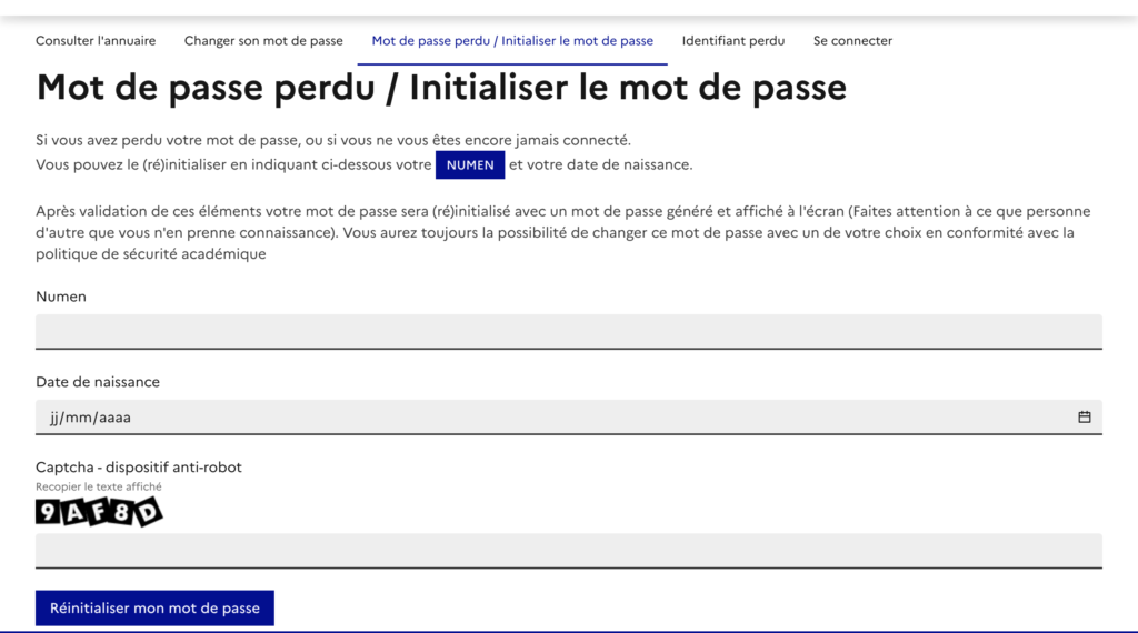 mot de passe oublié webmail grenoble