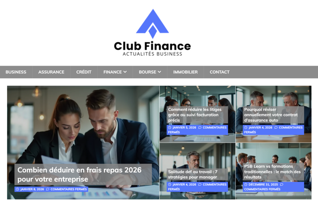 club finance fr