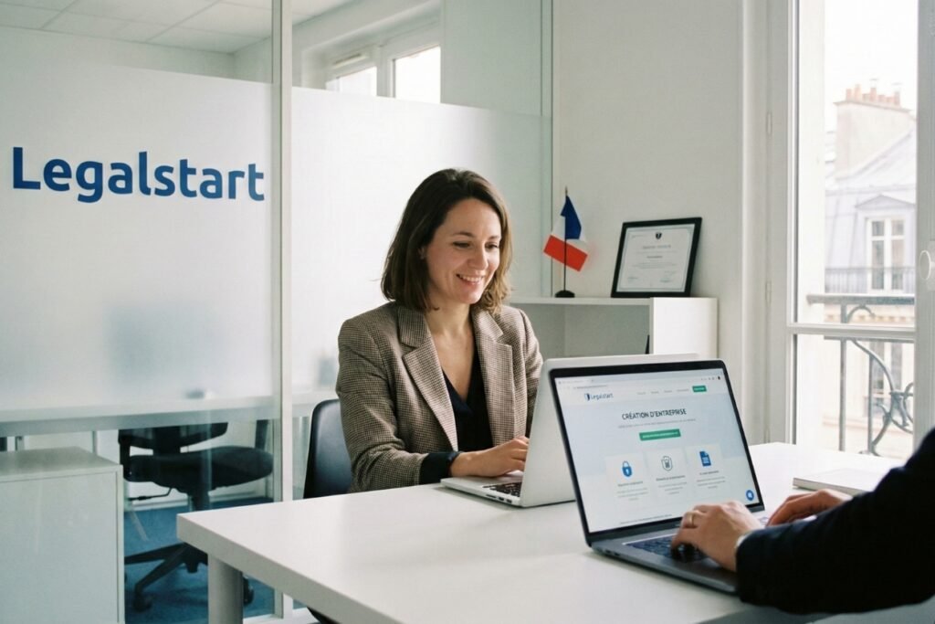 creation entreprise avec legalstart