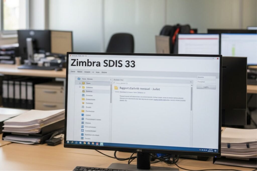 messagerie zimbra sdis 33