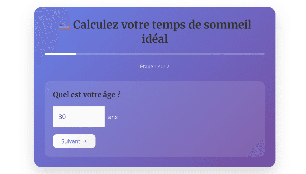 celyatis.com simulateur temps sommeil