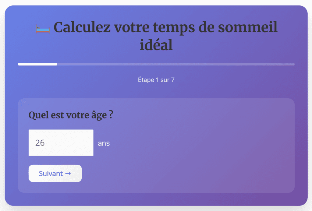celyatis.com simulateur temps de sommeil
