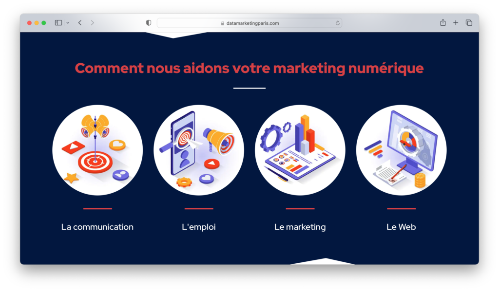data marketing paris com