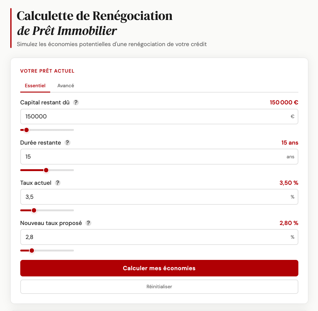 calculette renégociation prêt oulala.net