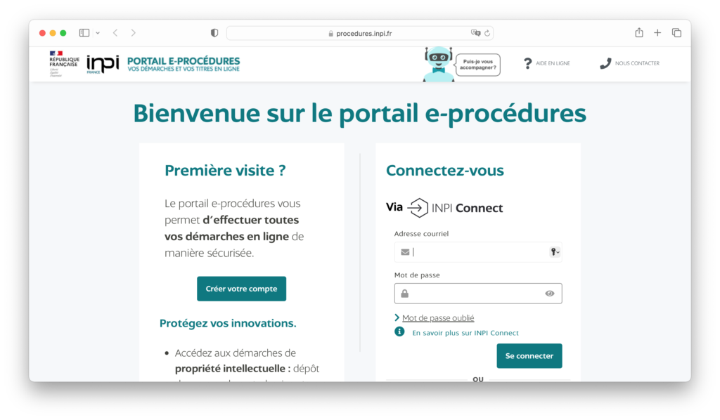 inpi guichet unique vs legalstart