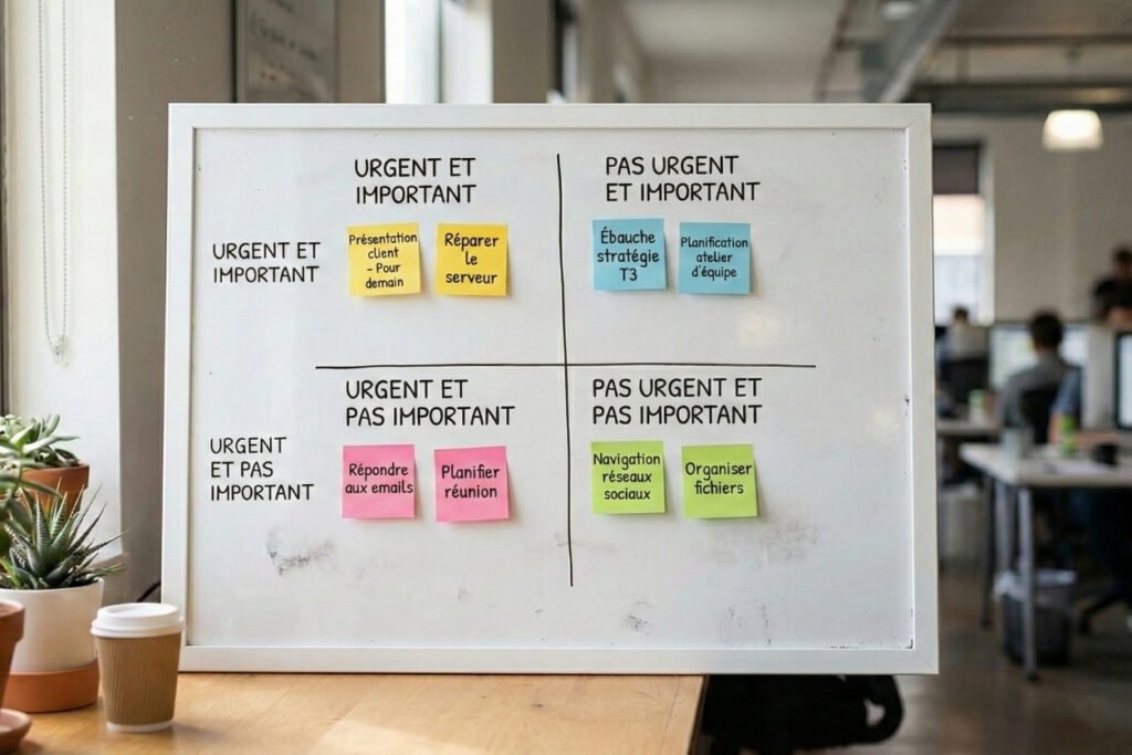 Matrice Eisenhower : comment optimiser son temps et ses priorités ? matrice eisenhower