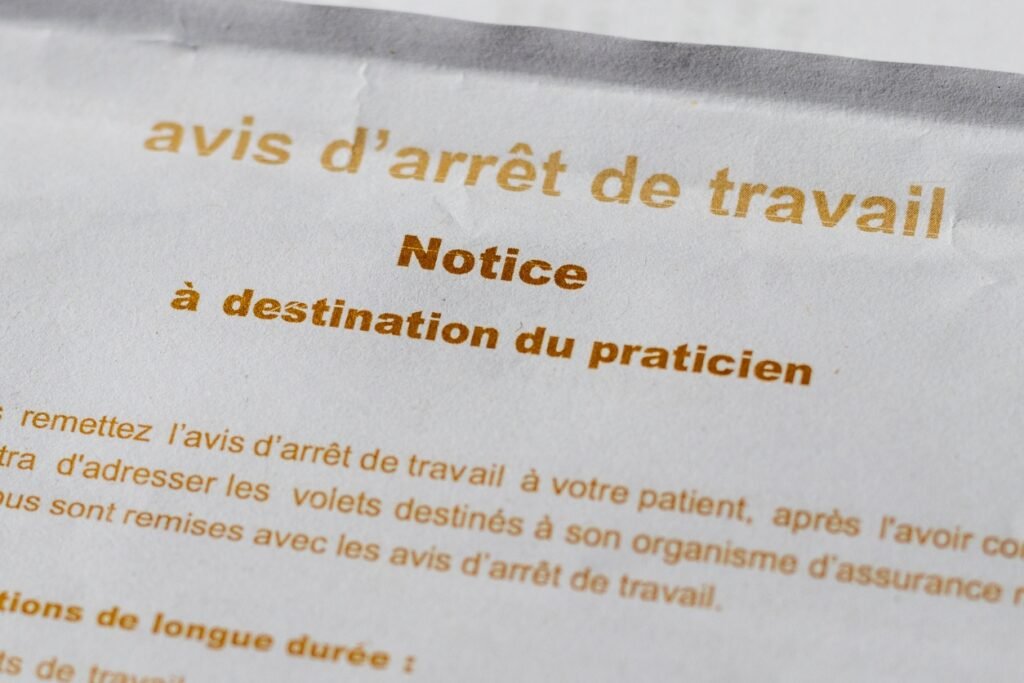 cerfa arret de travail