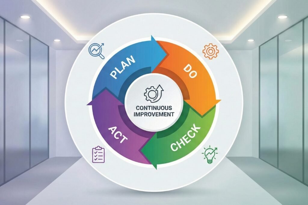 Roue de Deming PDCA : Optimisez la qualité de votre entreprise roue de deming pdca