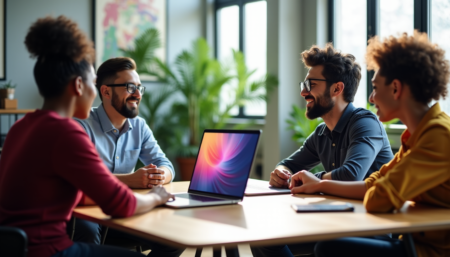 partager screenshots collègues